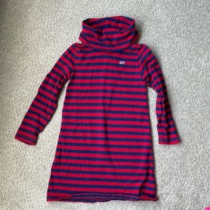 Vineyard Vines Girls Turtleneck Dress